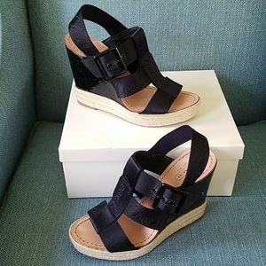 Coach Platform Wedges Authentic